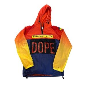 Dope Sport Competition Windbreaker Size XS Colorblock